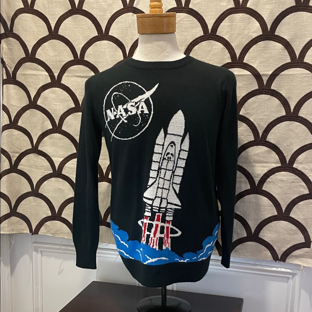 Ripple Junction Black Acrylic Sweater